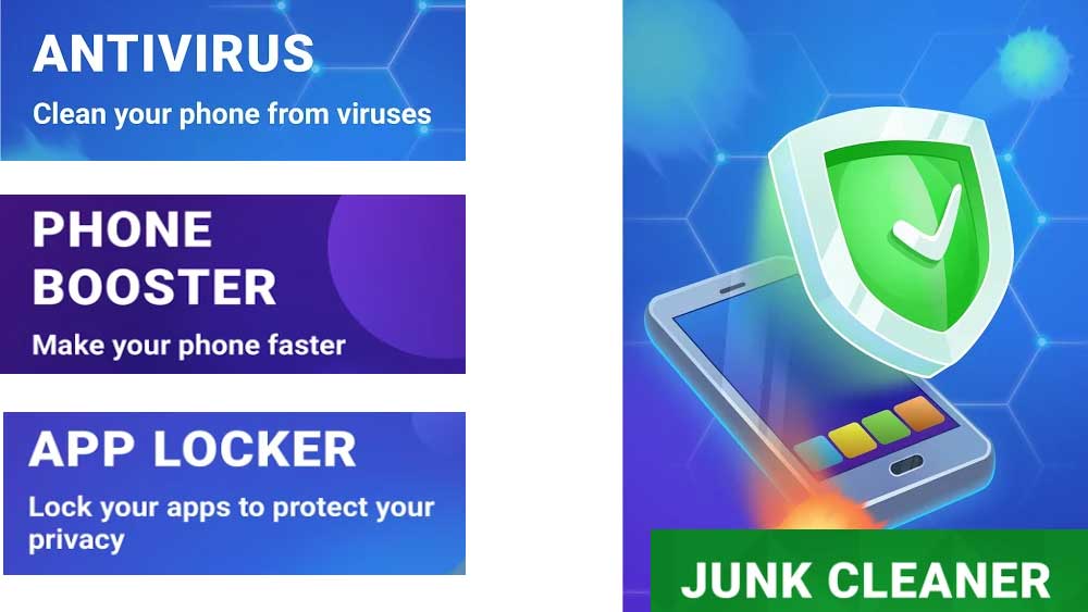 clean master boost and antivirus