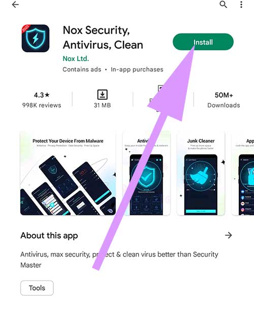 Download NOX Security App