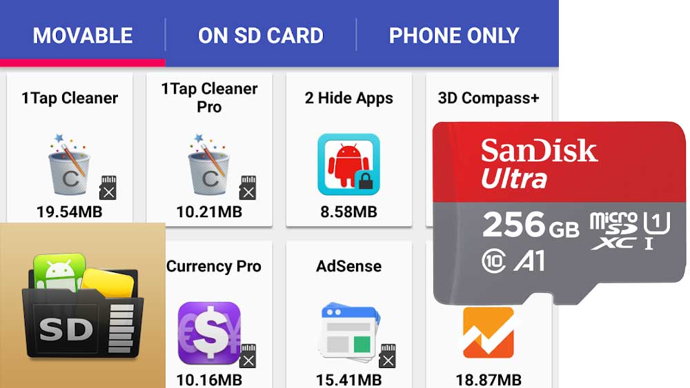 AppMgr III - Move Apps to SD Card