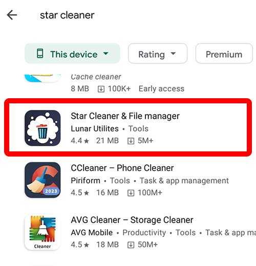 Download Android Cleaner and File Manager