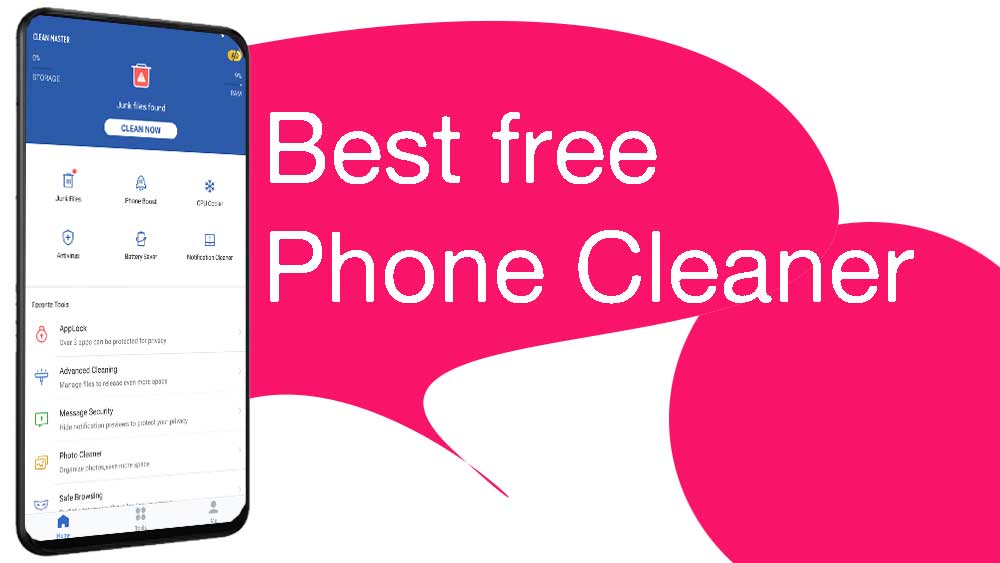 Best free phone cleaner Android