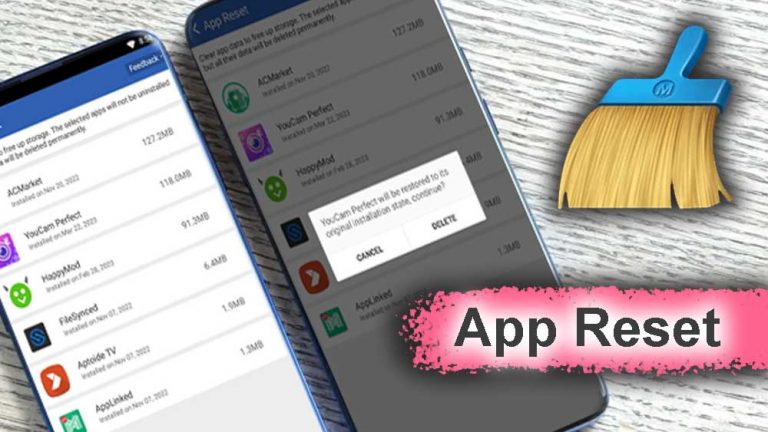 Clear App Data Android