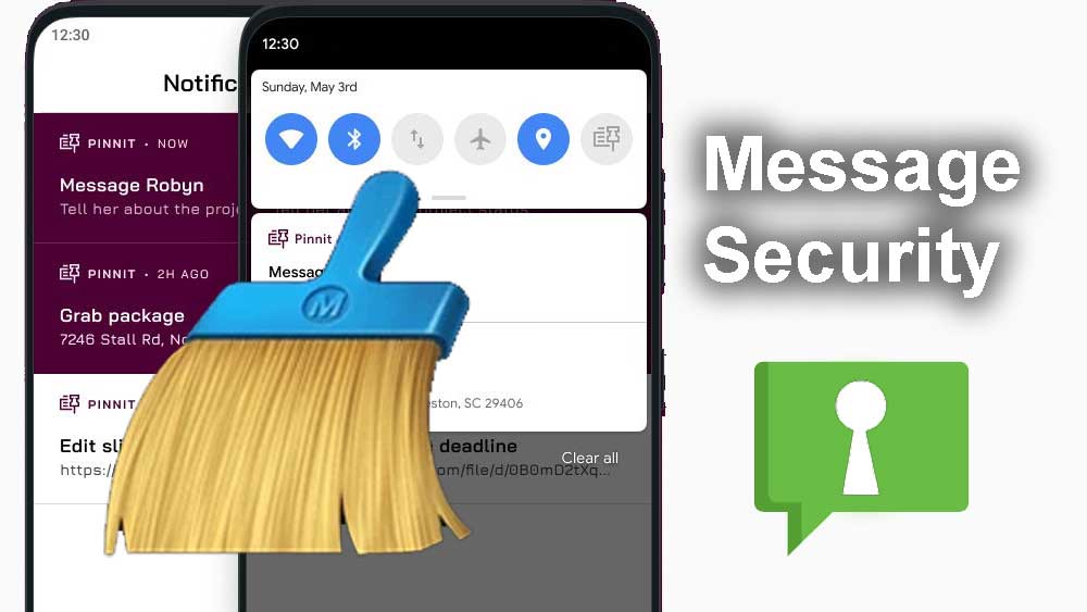 Message Security Clean Master