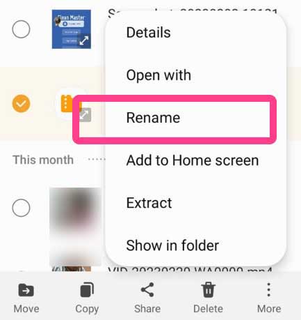 Rename Clean Master apk zip