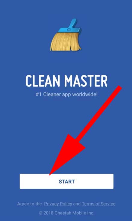 start clean master app