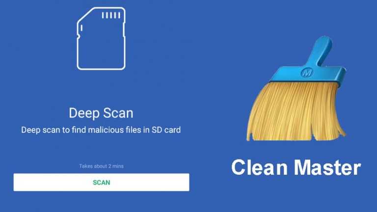 Deep Scan tool of clean Master
