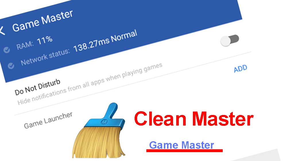 Game Master tool of Clean Master App